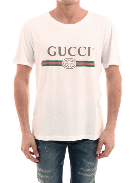 gucci basic white shirt|white Gucci shirts for men.